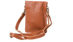 Leather mobile case 20cm x 14cm x 1cm TAN - Image 2