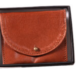 C Nut Rustic Nomad Card Keeper 10.5Cmx0.5Cmx8.5Cm