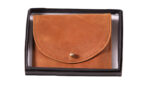 Tan Rustic Nomad Card Keeper 10.5Cmx0.5Cmx8.5Cm