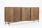 Rego Brown Sideboard size 165cm x 40cm x 76cm
