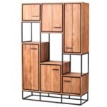 Urban Luxe  Acacia Bookshelf 118Cmx180Cmx40Cm