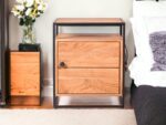 Urban Luxe  Acacia Bedside 60Cmx50Cmx40Cm - Image 2