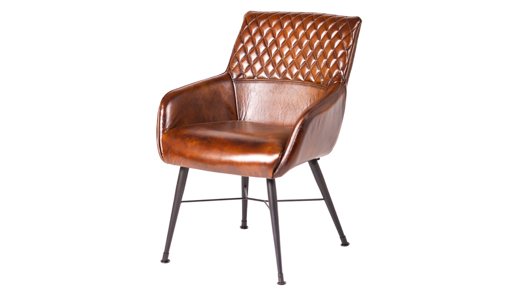41-13 Rugged Luxe Leather Chair 63Cmx65Cmx83Cm - Image 1