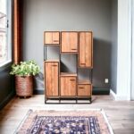 Urban Luxe  Acacia Bookshelf 118Cmx180Cmx40Cm - Image 2