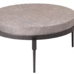 Industrial Slate Circle 70Cmx70Cmx33Cm