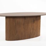 Ovo Dining Table size 220cm x 110cm x 76cm