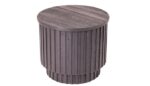 Small Urban Edge Reclaimed Round Table 50Cmx50Cmx43Cm - Image 2