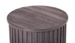 Small Urban Edge Reclaimed Round Table 50Cmx50Cmx43Cm