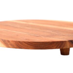 Round Board with legs 38cmx38cmx5cm