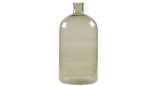 Large Green Glass Vase 21.5Cmx10.25Cm3