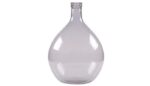 Large Blue T/P Glass Vase 18.5Cmx13Cm
