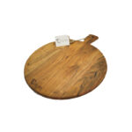Acacia Round Chopping Board - Big 50Cmx40Cmx1.5Cm