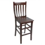 Bar Chair Wall Nut 40Cmx40Cmx100Cm