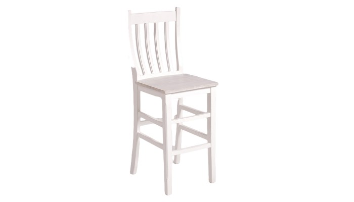 DA338WW9_0x400-11 Bar Chair White Wash Grey Seat40Cmx40Cmx100Cm - Image 1