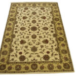 Ivory/L.Gold Indo-Persian Carpet 180Cm X280Cm