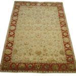 Ivory/Red Indo-Persian Carpet 178Cmx270Cm