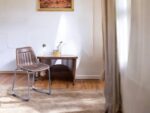 Vintage Saddle Dining Chair 46cmx52cmx77cm - Image 2