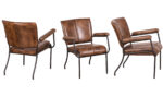 Iron Buffalo Leather Chair 71x62x80 - Image 3