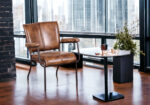 Iron Buffalo Leather Chair 71x62x80 - Image 2