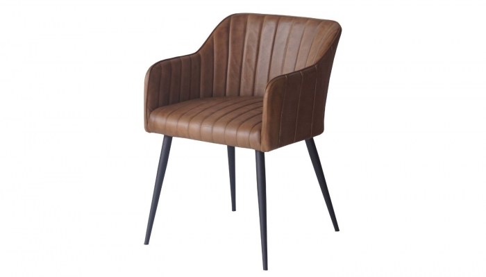 KV801_0x400-13 StitchCraft Leather Chair 54X60X82 - Image 1