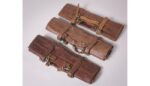 Large Dark Leather Knife/Tool/ Brush Bag - Image 2