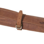 Small Dark Leather Knife/Tool/ Brush Bag