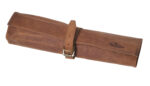 Small Dark Leather Knife/Tool/ Brush Bag