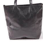 Leather Bag Black 36Cmx42Cm