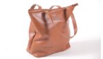 Leather Bag Tan 36Cmx40Cm