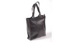 Leather Bag Black 37Cmx33Cm