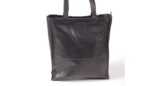 Leather Bag Black 37Cmx33Cm - Image 2