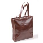 Leather Bag Chestnut 37Cmx33Cm