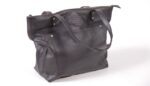 Leather Bag Black 35Cmx42Cm
