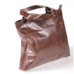 Leather Bag Chestnut 40Cmx38Cm