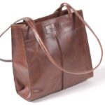 Leather Bag Chestnut 28Cmx28Cm