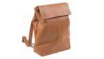 Back Pack With Signature Pocket Tan 25Cmx10Cmx36Cm