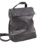 Back Pack With Signature Pocket Black  34Cmx10Cmx36Cm