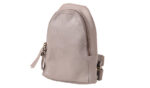 Grey Cross Body Leather Bag 23cm x 18cm x 7cm