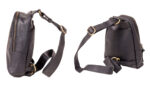 Cross Body Leather Bag 23cm x 18cm x 7cm - Image 2