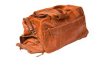 Leather Duffel Bag 63cm x 30cm x 27cm - Image 3