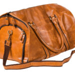 Leather Suiter Duffel Bag 52cm x 52cm x 53cm