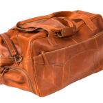 Leather Duffel Bag 63cm x 30cm x 27cm