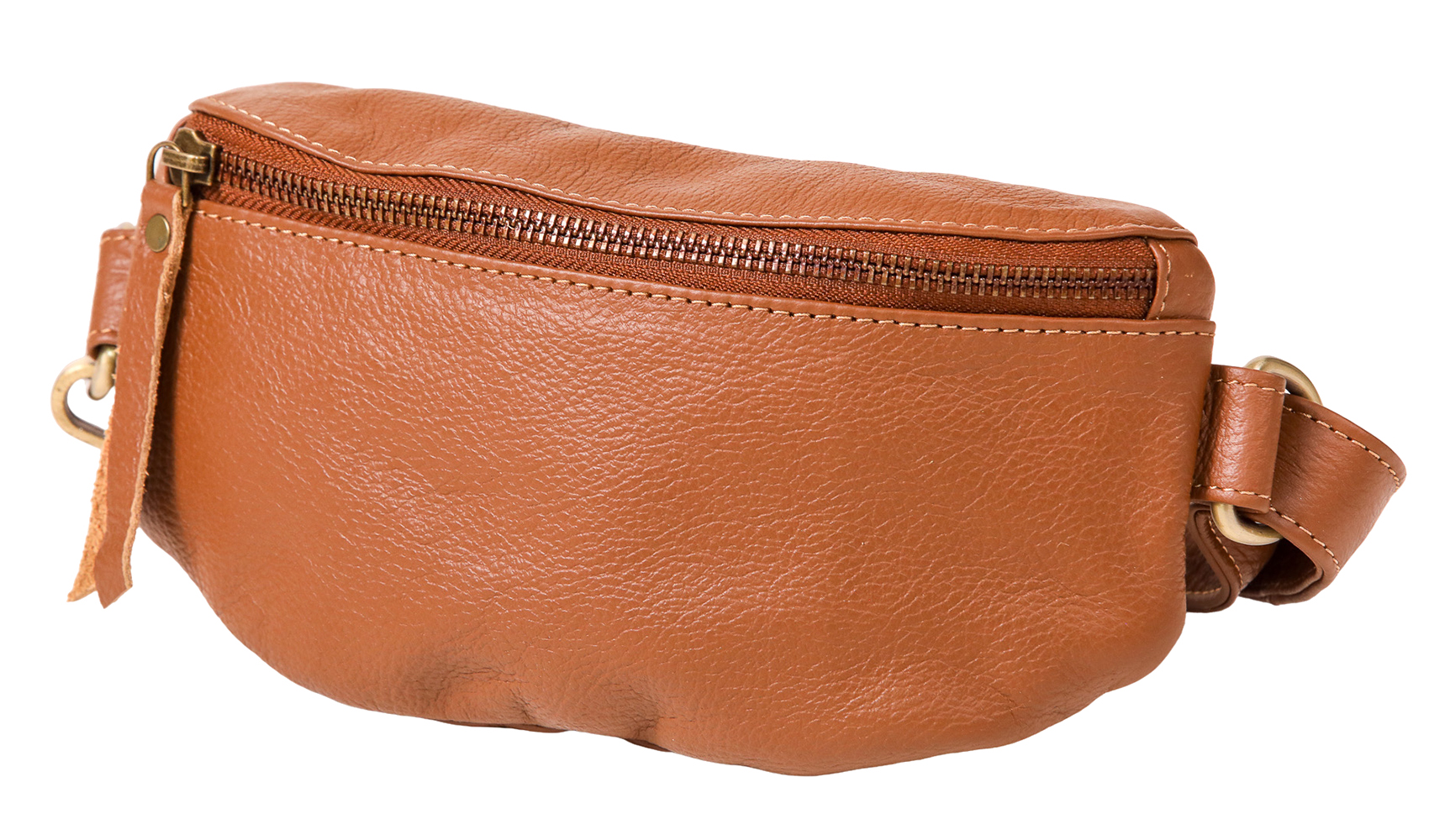 MBEFSB21-18 Leather Fanny bag 24cm x 13cm x 5cm - Image 1
