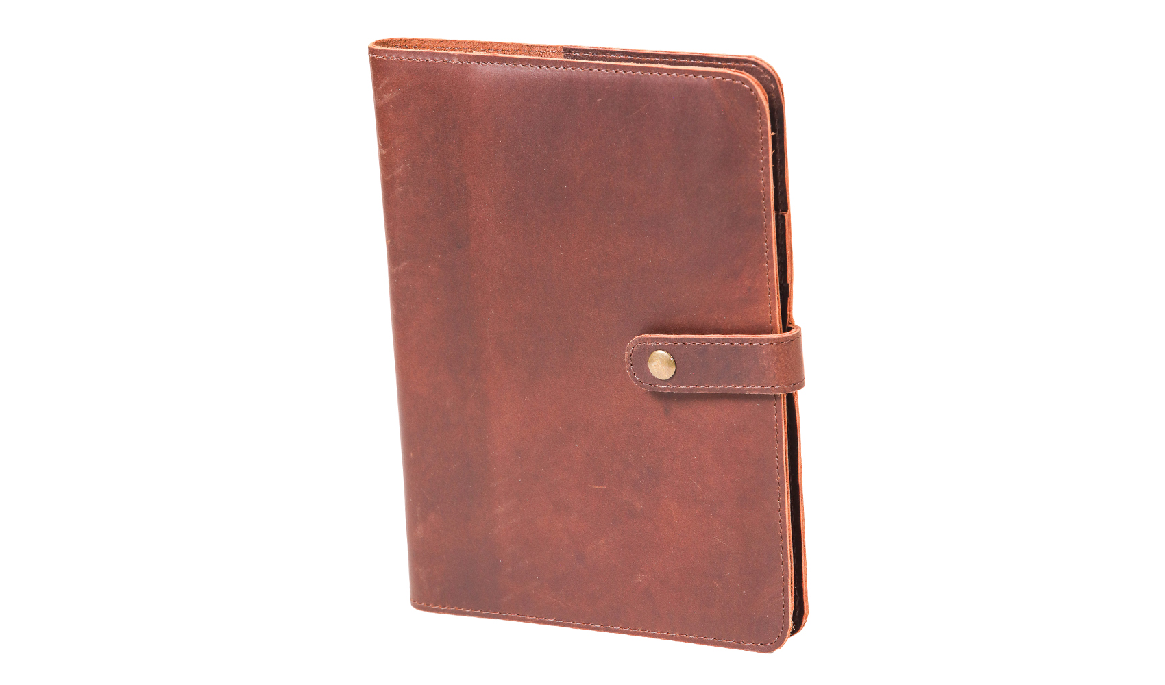 MBEJL24-18 Rough Edge Leather Tome Wrap - Image 1