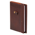 Leather note book 23cm x 17cm x 2cm