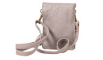 Leather mobile case 20cm x 14cm x 1cm Light grey - Image 2