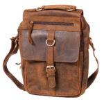 Large leather Rect Sling Bag 36cm x 29cm x 7cm