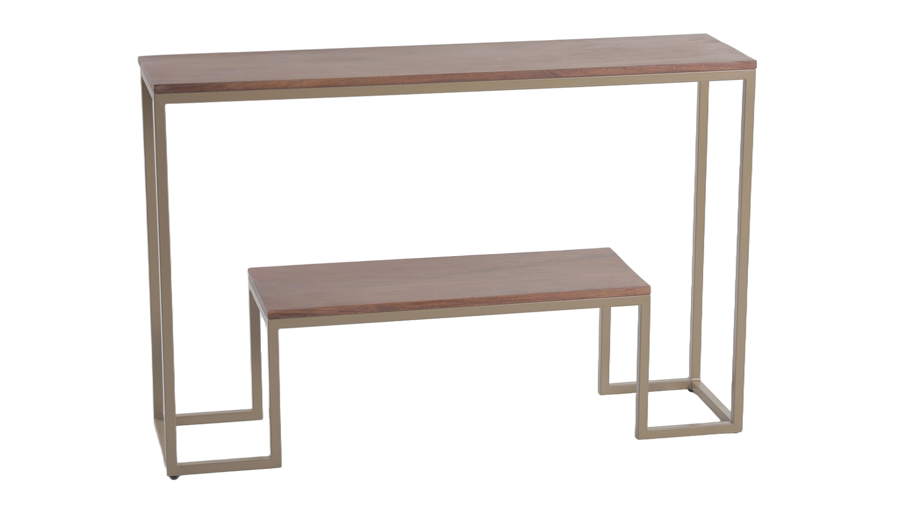 NE104G-1 Golden Horizon Acacia Console 115Cmx30Cmx76Cm - Image 1
