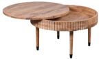 Whirlwood Delight Coffee Table Size 85cm x 85cm x 50cm - Image 3