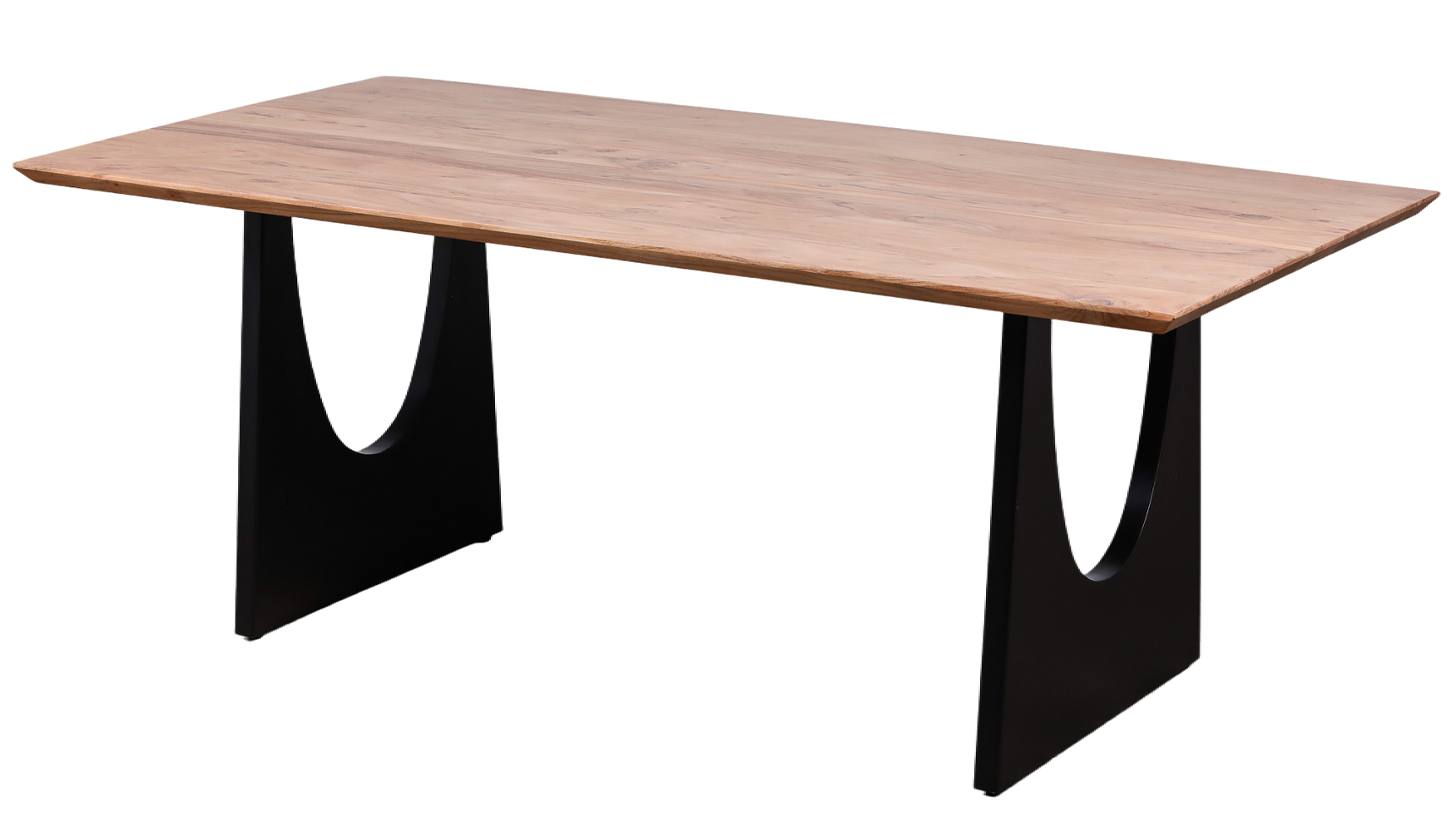 NE1461-8 Midnight Grove Dining Table size 200cm x100cm x76cm - Image 1
